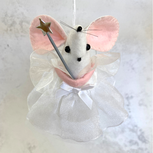 Mischief Mouse. Limited Edition Christmas Snow Fairy.