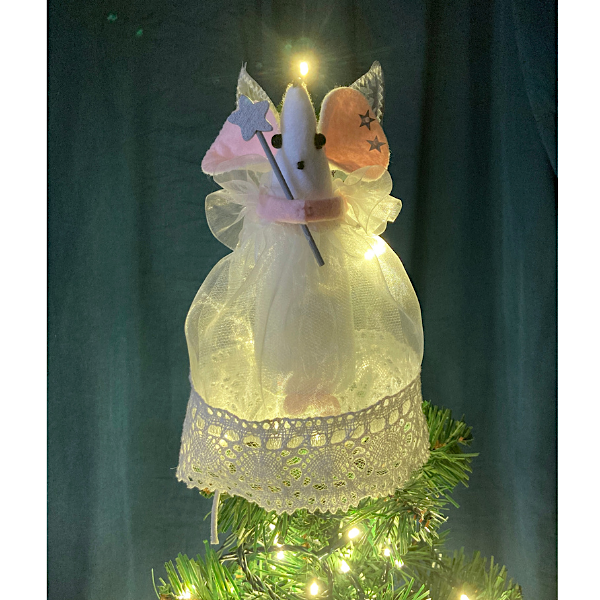 Mischief Mouse Tree Topper