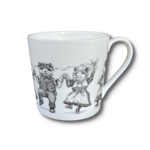 Country Dance Bone China Mug