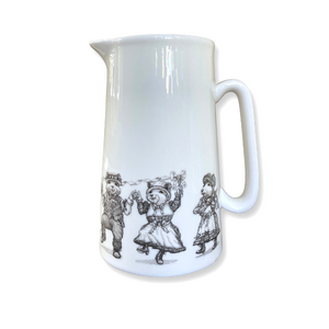 Country Dance Bone China Jug