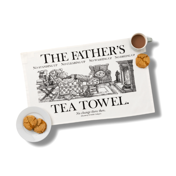 Cotton 'Father's' Tea Towel